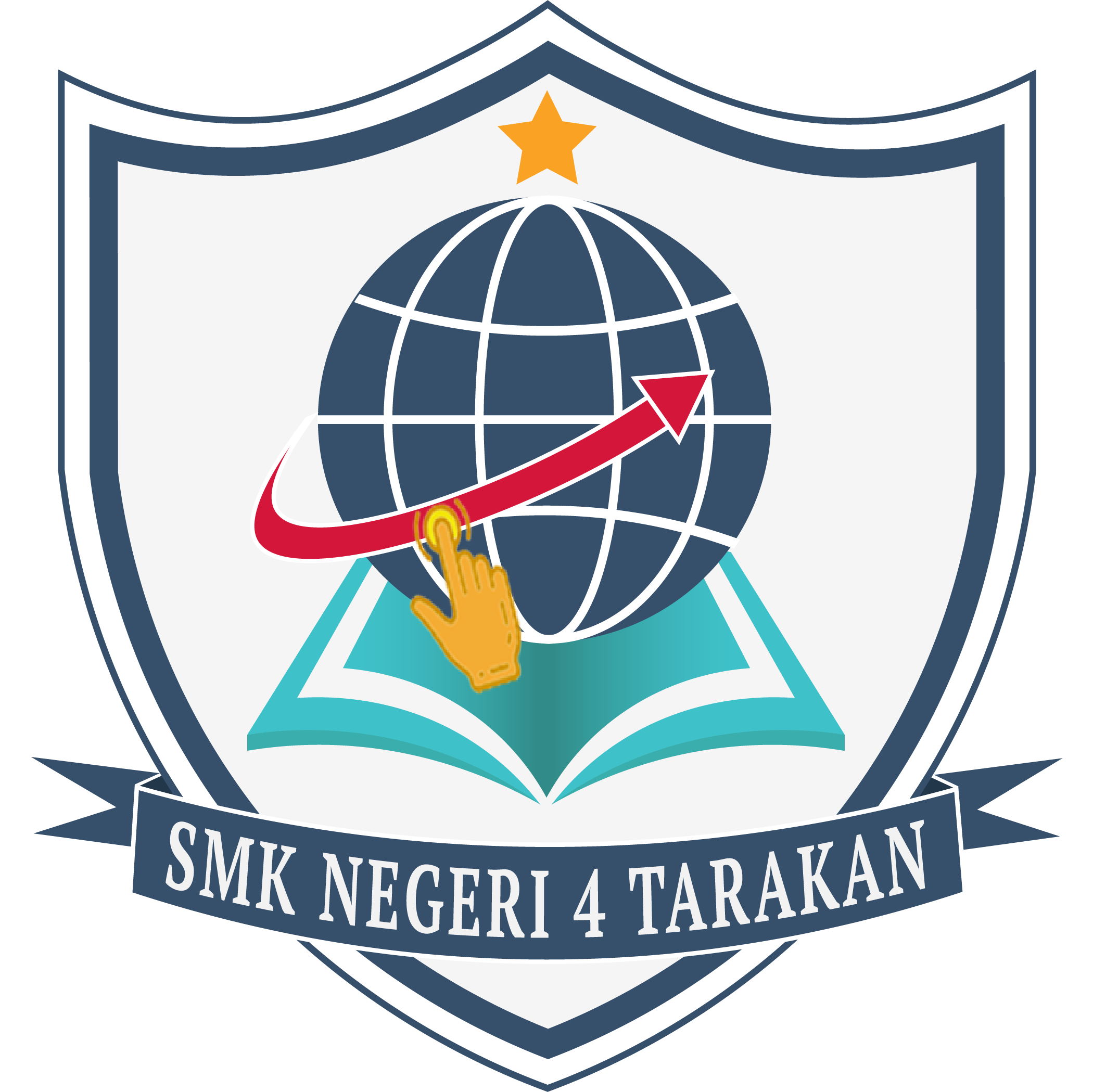 Logo SMKN4 Tarakan